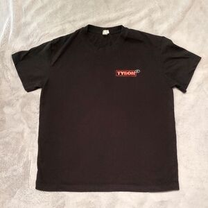 Mike Tyson Black Cotton Shirt Size XL